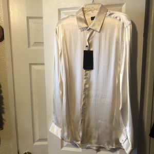Men Zara Silk Dress Shirt 💯